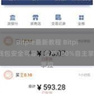 Bitpie最新教程 Bitpie钱包安全可靠，资产100%自主掌控