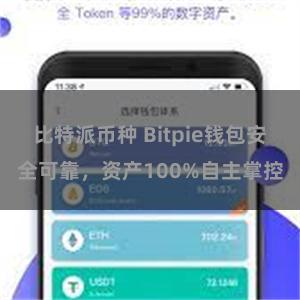 比特派币种 Bitpie钱包安全可靠，资产100%自主掌控