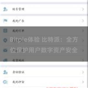 Bitpie体验 比特派：全方位保护用户数字资产安全