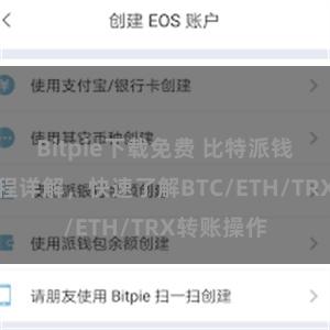 Bitpie下载免费 比特派钱包转账教程详解，快速了解BTC/ETH/TRX转账操作