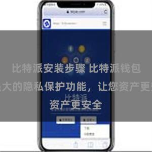 比特派安装步骤 比特派钱包：强大的隐私保护功能，让您资产更安全