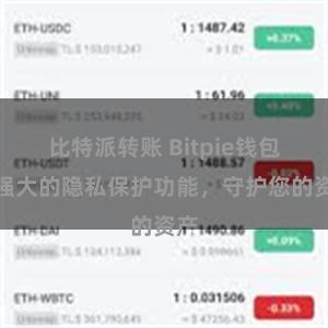 比特派转账 Bitpie钱包：强大的隐私保护功能，守护您的资产