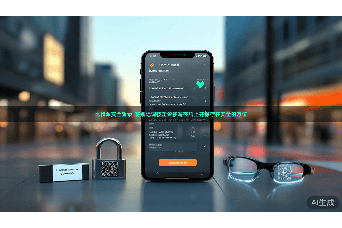 比特派安全登录  将助记词按功令抄写在纸上并保存在安全的方位