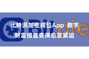 比特派加密钱包App  数字财富措置变得愈发紧迫